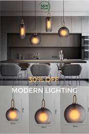 Luxury Loft Frosted Pendant Light Modern Kitchen Pendant Lights Kitchen Interior Design Modern Luxury Loft