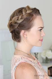 A crown braid consists of a braid (or two braids) that follows the while the crown braid most commonly starts at the front of the head, there are some exceptions like the. Dutch Crown Braid Missy Sue