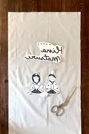 ひな祭り タペストリー 手作り