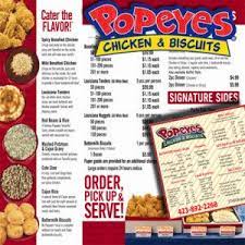 Popeyes Chicken Menu Baked Chicken Recipes Healthy Chicken And Biscuits Popeyes Chicken