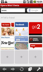 Download Opera Mini 5 Beta For Android Phones