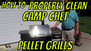 Cleaning Camp Chef Pellet Grills 2018
