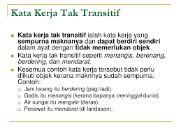 Setelah mengenal pengertian, contoh dan fungsinya, kami. Gambar Kata Kerja Tak Transitif Cikimm Com