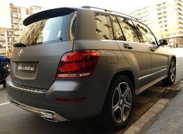 Pin Auf Mercedes Benz Glk De Gris A Gris Antracita Mate Metalizado Car Wrapping By Pronto Rotulo