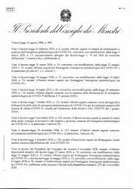 Ma che cos'è il ddl zan? Nuovo Dpcm Il Testo Integrale Del Decreto Scaricabile Pdf
