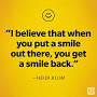 Smile quotes from www.rd.com