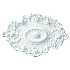 American Pro Decor 30 1 2 In X 20 In X 1 1 2 In Floral Polyurethane Oval Ceiling Medallion 5apd10240 Ceiling Medallions Victorian Ceiling Medallions Colored Ceiling