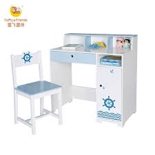 Desks that help kids as they grow. Toffy Friends Kids Desk Chair Set With Storage Cabinet In Navigation Design Buy Kids Study Table Chair Children Desk Wood Kids Desk Product On Alibaba Com