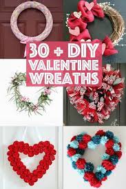 These Valentine Wreaths Are A Perfect Holiday Staples For Your Front Door Here You Can Find Tons Of Valentine Wreath Diy Valentine Wreath Craft Valentines Diy