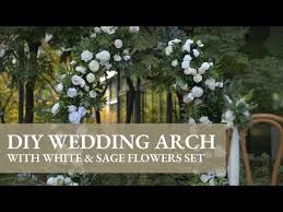 This idea also uses roses as the main ornaments. How To Build A Spring Wedding Arch