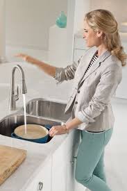 It's the best bet for getting a constant stream of water. The Moen Arbor Kitchen Faucet With Motionsense Is A Great One Handle Faucet With Motion Sensors Kitchen Faucet Touchless Kitchen Faucet Kitchen Faucet Reviews