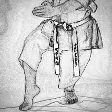 The association of welsh clubs quickly became the most frontline and leading force practising and… Zeichnung Drawing Karate Karatedo Shotokan Dojo Dan Meistergrad Budoka Schwarzgurt Kuroobi Blackbelt Nekoashid Karate Shotokan Karate Martial Arts