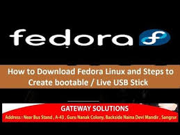 How To Download Fedora Linux And Steps To Make Bootable Or Live Pen Drive Pen Drive Linux Live Usb