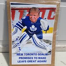 Mrazek will cost the leafs $3.8 million against the cap for those three seasons. Best 16 X 20 Donald Trump New Toronto Maple Leafs Goalie 16 X 20 Picture Poster With Backing For Sale In Keswick Ontario For 2021