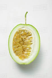 But this name is also used for many other ingredients: Green Passion Fruit Halved Lengthwise Stock Photo Dissolve