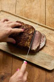 Marinated beef tenderloin with greek horseradish sauce is a thing of beauty and bulk. Roast Beef With Mustard Garlic Crust And Horseradish Sauce
