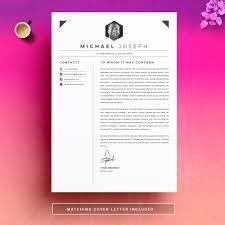 Want to use this letter? Simple Cv Resume Word Template Ui Ux Crella