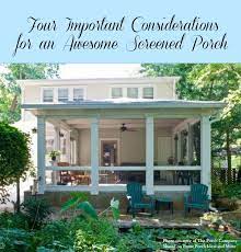 Diy screened porch learn screen. Inspiring Screen Porches Pictures