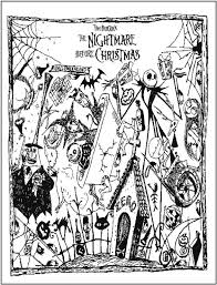 So pull our your crayons. Free Printable Nightmare Before Christmas Coloring Pages Best Coloring Pages For Kids