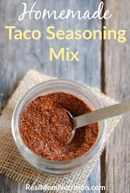 I use one recipe in one pound of ground turkey. Make Your Own Homemade Taco Seasoning Mix