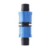Drip Irrigation Coupling Barbed Locking Fitting for 16mm Drip Tape Blue  10Pcs | eBay
