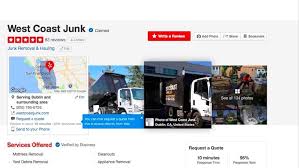West coast junk provides junk removal services to the following areas but not limited to dublin danville east palo alto el cerrito emeryville forster city fremont hayward hercules hayward los altos hills los gatos lafayette larkspur livermore los altos martinez. Highly Recommend Positive Yelp Reviews For Wcj West Coast Junk
