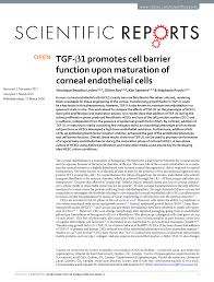 A life income fund (lif) provides you with a life income during retirement. Pdf Tgf B1 Promotes Cell Barrier Function Upon Maturation Of Corneal Endothelial Cells