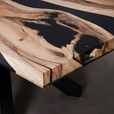 Live Edge Dining Table Epoxy Resin Table Epoxy Walnut Table Etsy Epoxy Resin Table Resin Table Live Edge Dining Table
