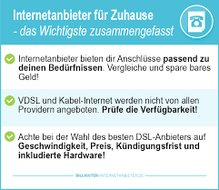 Mit 1&1 haben sie einen günstigen internetanbieter an ihrer seite, der ihnen schnelles internet, nonstop festnetztelefonie und leistungsstarke hardware bietet. Internetanbieter Fur Zuhause 2021 Die Besten Tarife Im Test