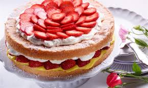 Erdbeer Sahne Torte Rezept Erdbeer Sahne Torte Kuchen Und Torten Torten