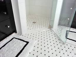 Black white ceramic floor tile designs for walls and floor spaces allow you to change rooms from ceilings to floors. Nice Black And White Patterns Of Ceramic Bathroom Floor Tiles Ideas Bathroom Flooring Floor Tile Design Ceramic Tile Floor Bathroom