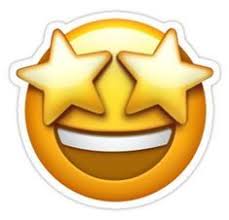 Starstruck Emoji Sticker By Stertube Emoji Drawings Eyes Emoji Emoji Stickers