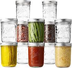 4.5 out of 5 stars. Amazon Com Ball Wide Mouth Mason Jars 16 Oz 12 Pack With Mason Jar Lids And Bands Ball Mason Jars 16 Oz For Canning Fermenting Pickling Jar Decor Microwave Freeze Dishwasher Safe