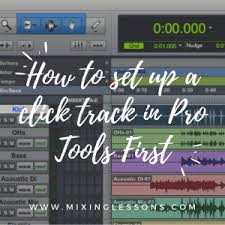 The inclusion of rewire in pro tools first allows you to use stuff like ableton live and reason, however it also allows you to use an app like bidule to use virtual instruments not purchased in the avid store that you may already own. How To Set Up A Click Track In Pro Tools First