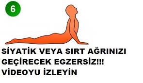 Sirt Agrisi Ve Siyatik Agrisi Icin Egzersiz Videosu Deryagibiorguler Com Health Care Reform Hair Removal Remedies Health