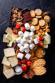 S Mores Party Platter Awaiting Fall Jelly Toast Food Party Platters Smores Party
