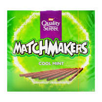 Nestle Quality Street Matchmakers Mint Sticks 120G from blightys.com