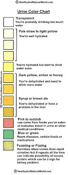 What Can Your Urine Tell You About Your Health Color Of Urine Health Chart Urinal
