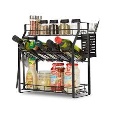 Redecorating stainless steel kitchen sink racks is probably the most fascinating routines that we can certainly try to accomplish. Top 10 Metal Spice Rack For Countertops Of 2021 Best Reviews Guide