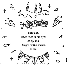 You know she deserves all the effort on mother's day, and every day of the year. Happy Birthday Son Quotes 51 Best Birthday Wishes For Your Son