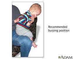 Baby Burping Position Medlineplus Medical Encyclopedia Image