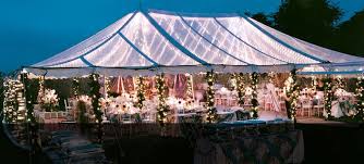If I Have An Outside Reception I Want A Clear Tent With Lights It Would Look So Pretty When It Gets Dark Tent Wedding Reception Tent Wedding Outdoor Wedding