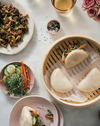 Vegetarian Bao Buns With Mushrooms A Cozy Kitchen Recipe Bao Buns Recipes Vegetarian