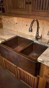 Best Rustic Kitchen Sink Farmhouse Style Decor Ideas Traditional Kitchen Sinks Home Remodeling Copper Farmhouse Sinks