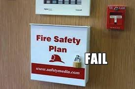 · ensure that all fire safety systems and equipment (including fire alarms and emergency lighting) are maintained, inspected and tested by the university's service provider in accordance with any output specification of the project agreement, tenancy agreement or statutory obligation Pin By Melissa T On Safety Workplace Safety Humor Safety Fail Workplace Safety Health And Safety At Work