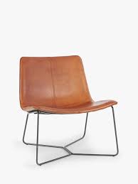 West Elm Slope Lounge Chair Fog Leather Chair Saddle Leather Leather Corner Sofa