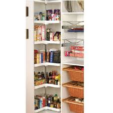Obviously, the following two options are a totally different style. Rev A Shelf Traditional 5 Tray Kidney Shape Lazy Susan For 90 Degree Corner Cabinet In White And Almond Shaft Sold Separately Kitchensource Com