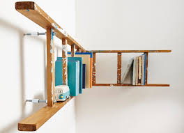 Wandregal Selber Bauen Wandregale Selber Bauen Holzleiter Wandregal
