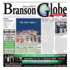 Branson Globe, December 9, 2022 by bransonglobe