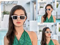 Amazon.com: EYLRIM Square Frame Sunglasses for Women Men Trendy Chunky  Rectangle Sun Glasses Black Shades UV400 Protection(2 Pack  (Black/Grey+Black/Blue)) : Clothing, Shoes & Jewelry